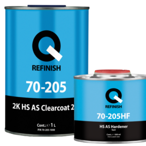QREFINISH 70-205 Лак 2K HS AS CLEARCOAT 2:1 1л