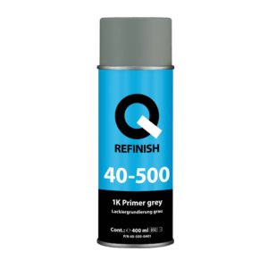 QREFINISH 40-500 Грунт 1К Primer серый аэрозоль 400мл